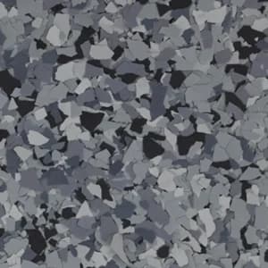 Nightfall flake blend in deep charcoal